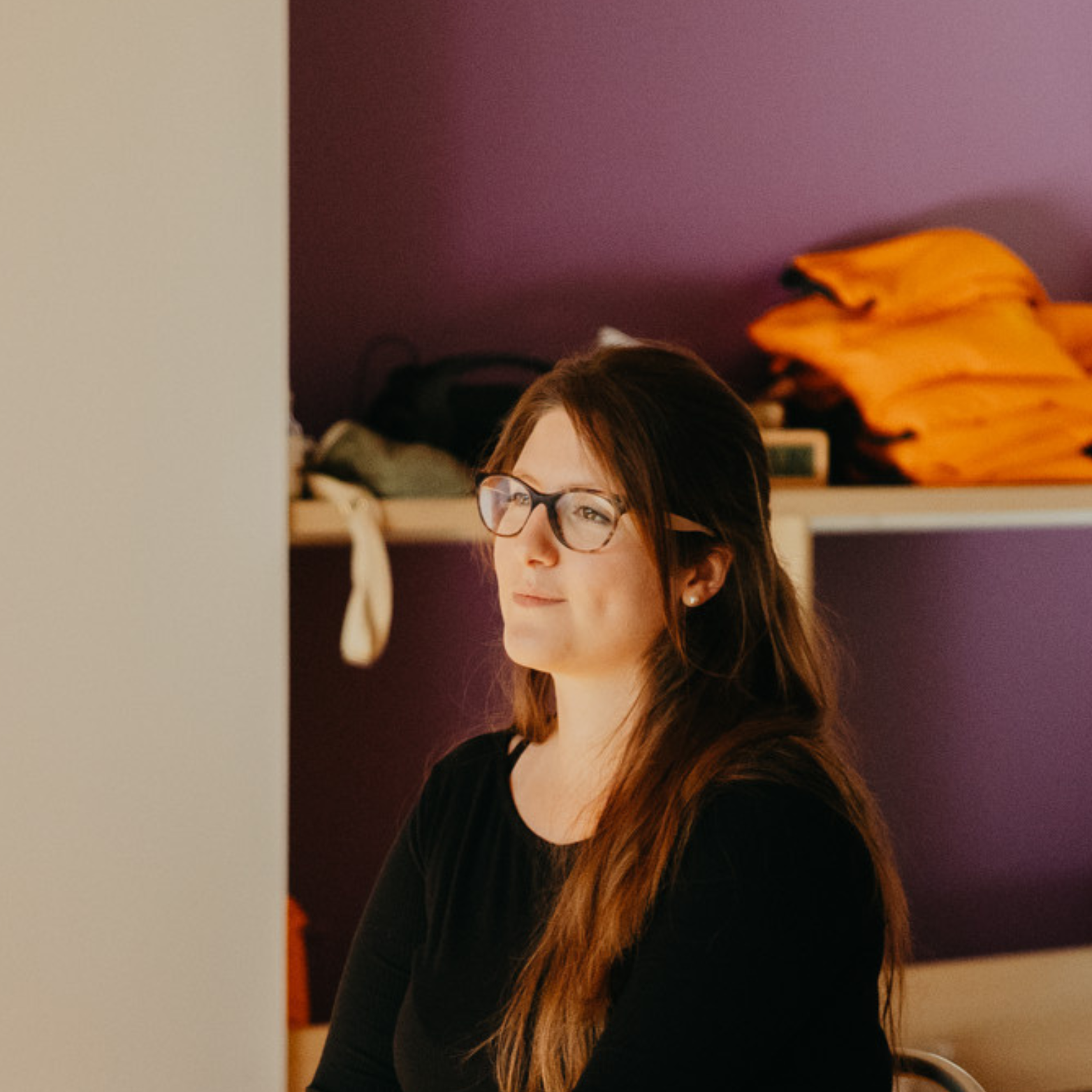 portrait de jessica loreau photographe : Moragne Brangeon